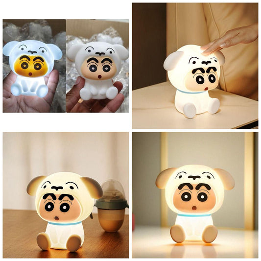 Algara Shin-chan Shiro LED Night Light Lamp