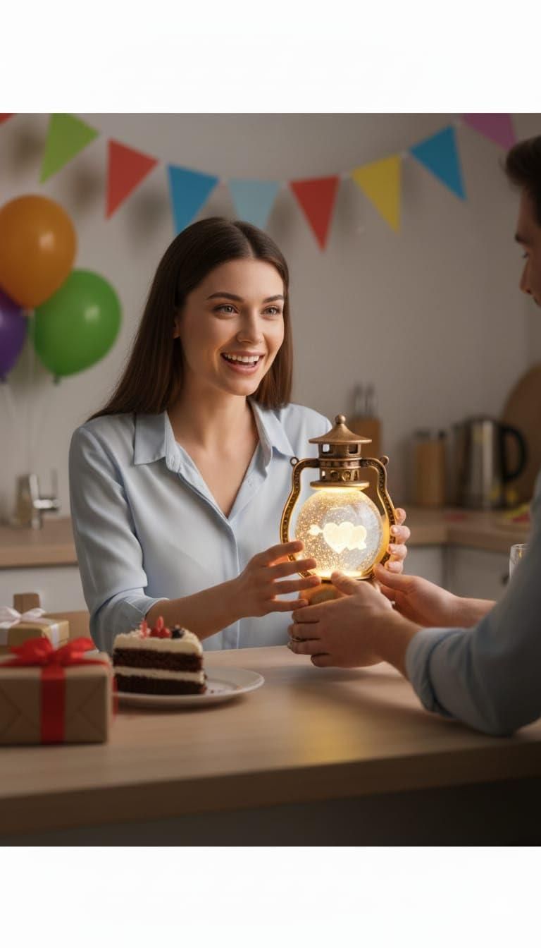 Algara Crystal Ball Lamp