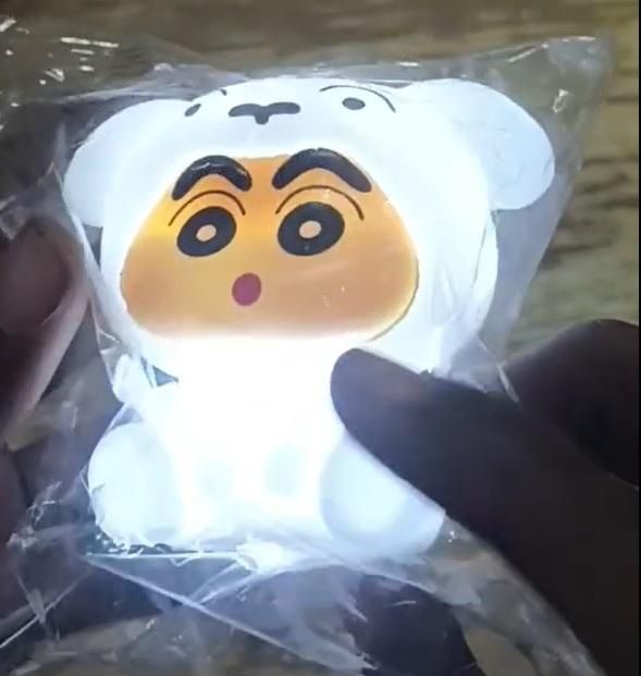 Algara Shin-chan Shiro LED Night Light Lamp