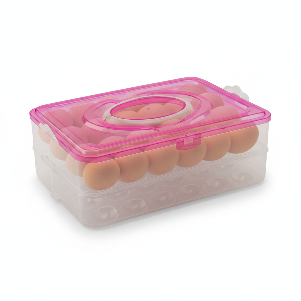 Double Layer Egg Storage Box