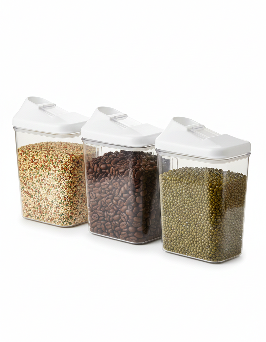 3-Piece Airtight Kitchen Storage